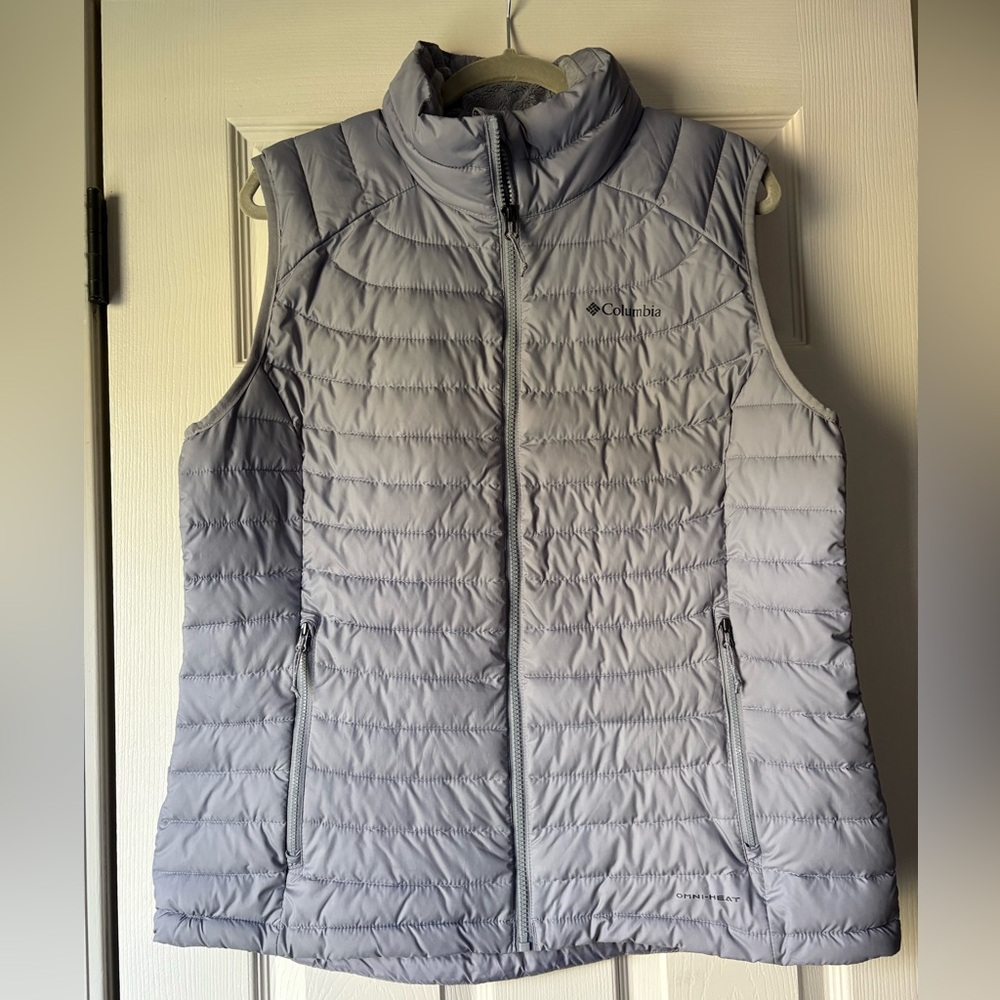 Columbia Women's Gray Puffer Vest